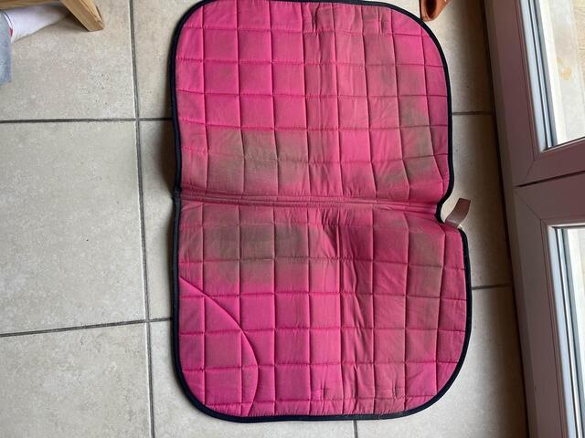 tapis t poney rose