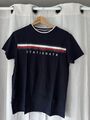 tee shirt stationata bleu marine