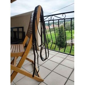 Rênes allemandes en cuir marron