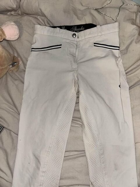 pantalon spooks blanc