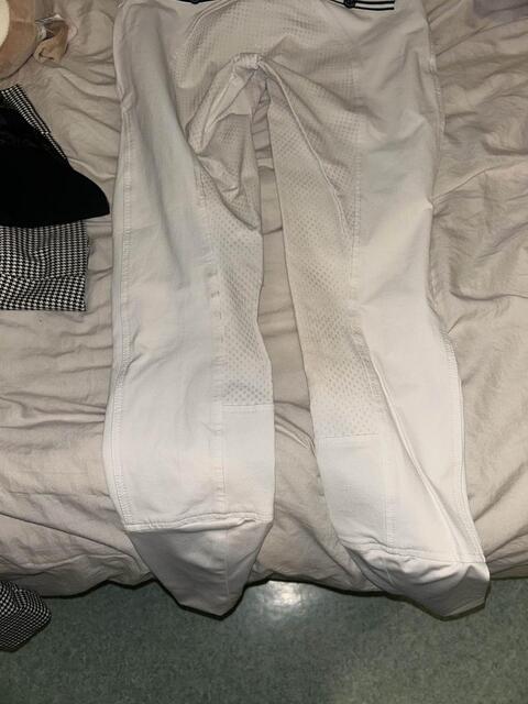pantalon spooks blanc
