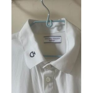 Polo blanc Cavaleria Toscana unisexe
