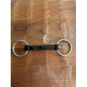 mors droit caoutchouc 115cm