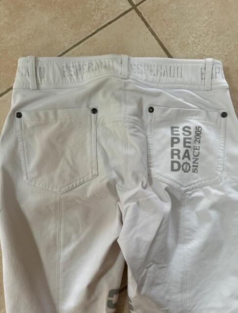 Pantalon blanc concours