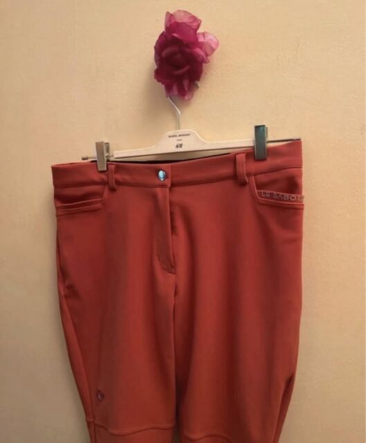 Pantalon le sabotier terracota XL