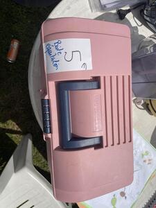 boîte équitation fouganza rose