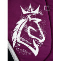 Tapis mixte FOURWIN violet et noir
