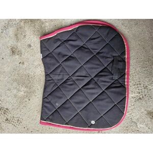Tapis Equ'idées Noir liseré Rose