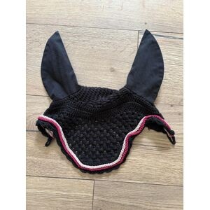 bonnet noir et rose
