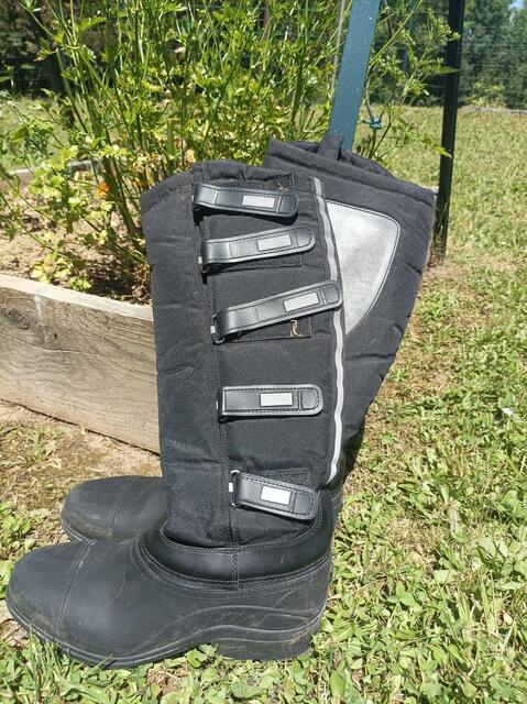 bottes chaudes d'hiver