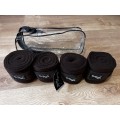 Lot de 4 bandes de polo marrons neuves