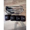 Lot de 4 bandes de polo marrons neuves