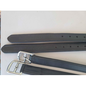 Étrivières 140 cuir marron