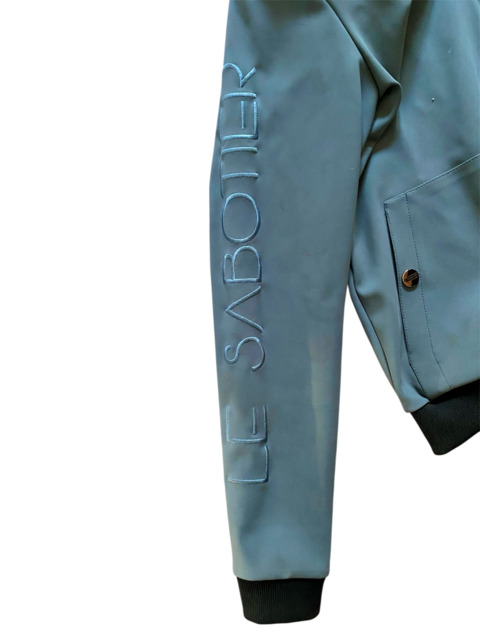 veste le sabotier grise/bleue