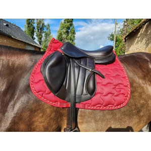 Tapis Covalliero, rouge~framboise