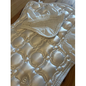 ensemble tapis et bonnet waldhausen blanc