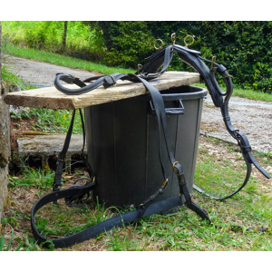 Harnais complet d'attelage pour poney ou petit cheval