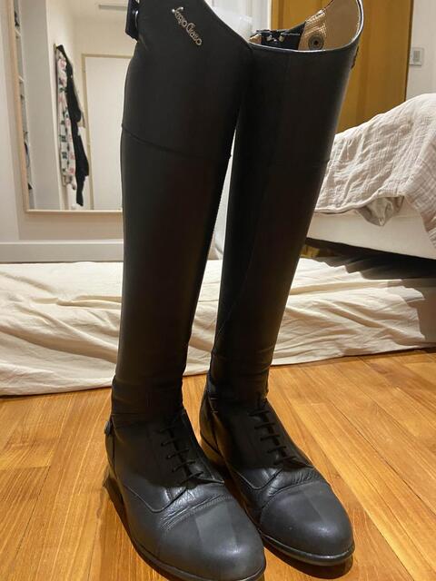 bottes sergio grasso noir