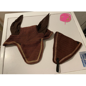bonnet cheval marron