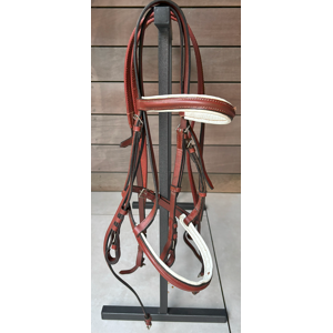 Filet cuir pour Double poney/Petit cheval