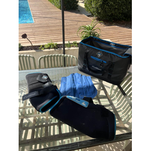 ensemble de deux guêtres et sac de transport pro ice