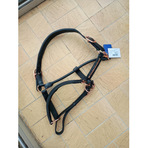 Licol cuir et cristaux neuf