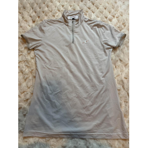 Polo de concours HKM blanc