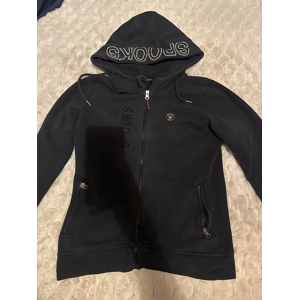 Sweat gilet à capuche SPOOKS bleu marine