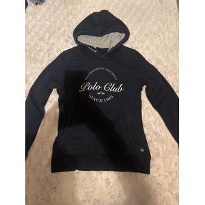 Sweat à capuche HV POLO bleu marine