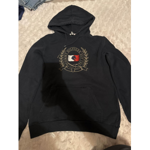 Sweat à capuche TOMMY HILFIGER bleu marine