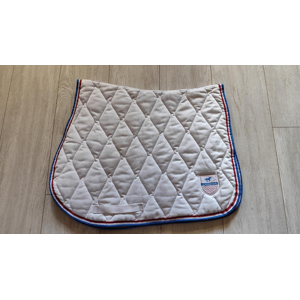 tapis blanc de dressage Cob/PS