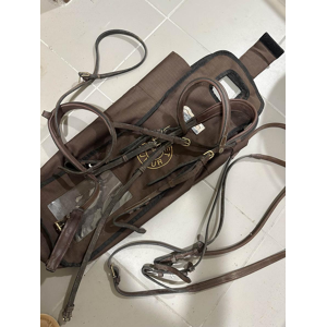filet en cuir marron