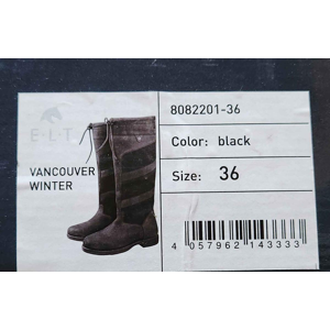 Bottes d'écurie Vancouver Winter ELT