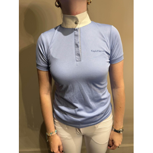 Polo bleu Equithème