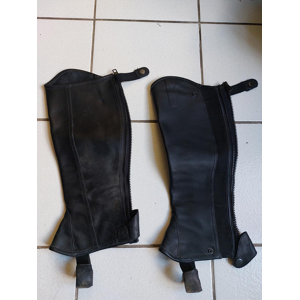 Paire de Chaps noir taille XL