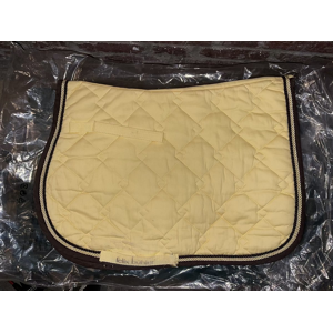 Tapis cheval jaune et marron Felix Bühler