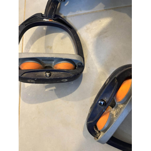 Étriers Flex On bleu ultra grip