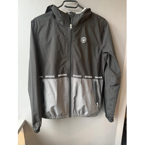 Veste Dianna kaway coupe vent spooks gris noir et blanc zipe taille XS/34