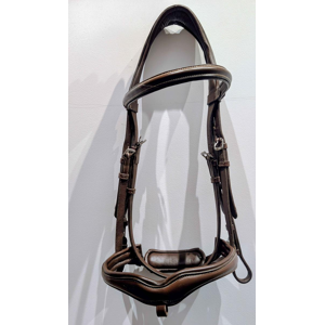Filet / Bridon cheval full Norton Pro Vague havane
