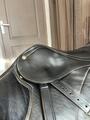 Selle d’obstacles bates 17,5 noire