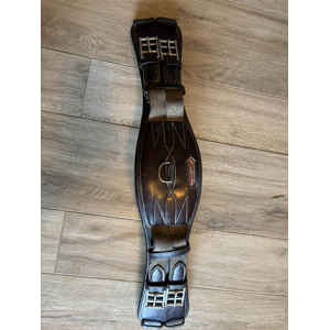 Sangle courte dressage marron 60 Equipe