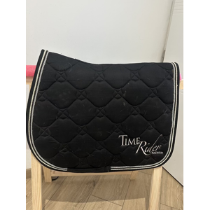 Tapis de selle noir Time Rider