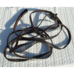 Rênes allemandes (coulissantes) en cuir