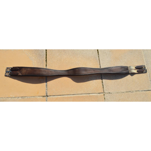Sangle en cuir avec élastiques 128 cm