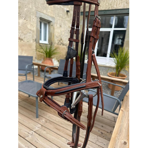 Filet cuir marron taille Full
