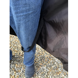 Cache-poussière en cuir de buffle