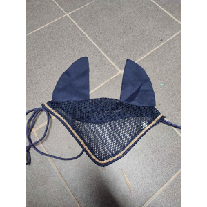 Bonnet bleu marine liseré or