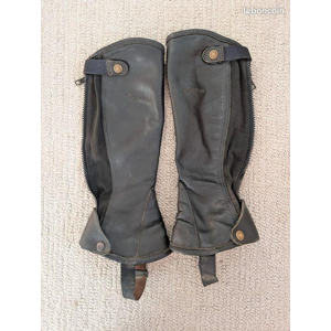 Mini-chaps cuir Eric Thomas XS