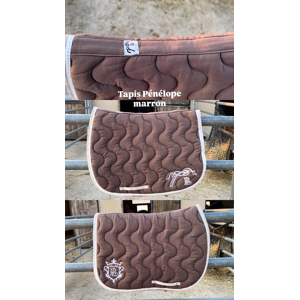 Tapis Pénélope marron