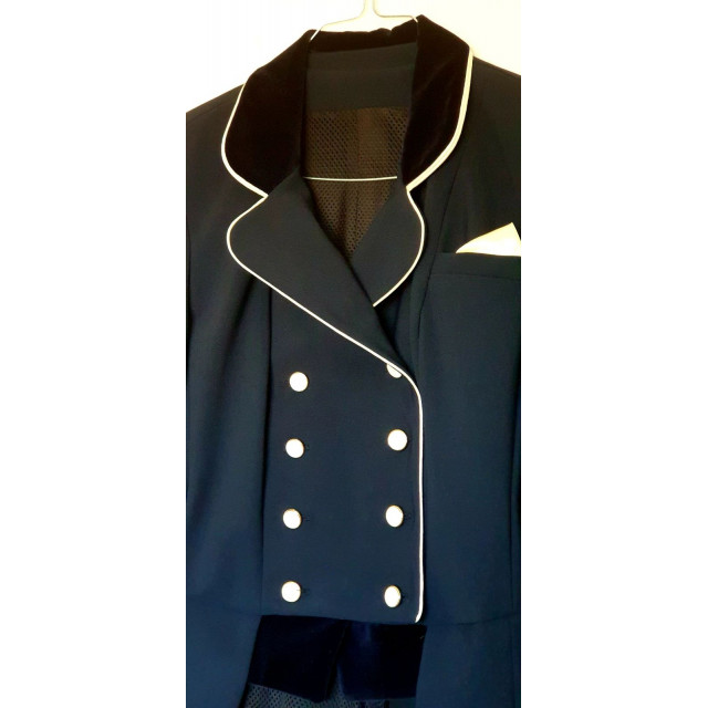 Franc Lamantia Couture T38 bleu marine